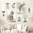 Abstract Leaf Canvas Wall Art