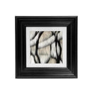 Abstract modern wall art copper & orange living room decor