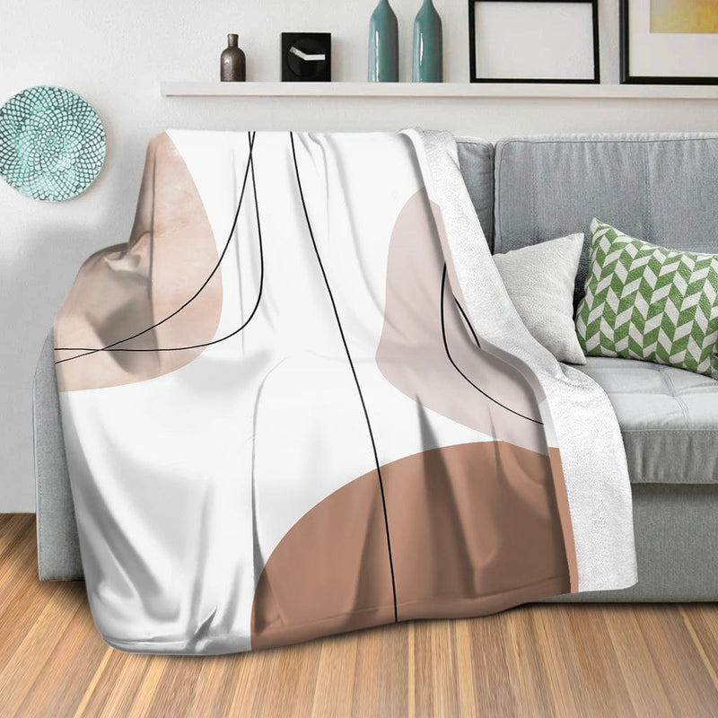 Abstract Pastels C Blanket