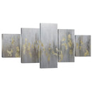 Abstract Portrayed Canvas - 5 Panel