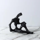 Abstract skeleton decor figure sculpture living room bookends