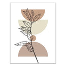 Abstract Wall Art Trio Green Plants