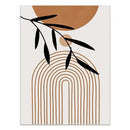 Abstract Wall Art Trio Green Plants