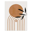 Abstract Wall Art Trio Green Plants