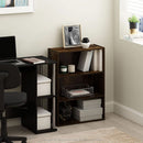 Pasir 3 Tier Open Shelf Bookcase Amber Pine Finish