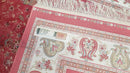 4 x 6 Silk Carpet Red, Traditional Oriental Rug 4x6, Flower Vase Columns, Turkish Rug New, High Quality, Bamboo Silk, Area Rug