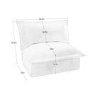 Koala Armless Sofa - Orange