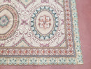 New Needlepoint Rug, 6x9 Needlepoint Carpet, Flatweave Rug, Vicotorian French European English Decor, Elegant Rug for Living Room, Handmade