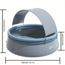 118.11inx25.98in outdoor inflatable swimming pool