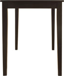 Kimonte Black Dining Room Table Rectangular Contemporary