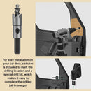 Ranger Door Mounted Side View Mirror With Spring Back