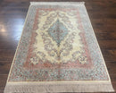 Karastan Rug 4x6, Pastel Ivory Kirman Rug