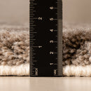 Leading Lines II - Luxury Shag Moroccan Rug