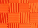 Easy Mount Acoustic Foam Kit - 12x12x2" Acoustic Foam Panels With Adhesive - Wedge Style - 4 Pack