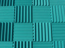 Easy Mount Acoustic Foam Kit - 12x12x2" Acoustic Foam Panels With Adhesive - Wedge Style - 4 Pack