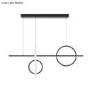Acrylic Bike Pendant Lighting Nordic LED