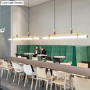 DecorBites™ Acrylic Island Pendant Light: Sleek Pole Design with LED: Perfect for Dining Room