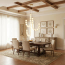 Acrylic Pearl Necklace Chandelier