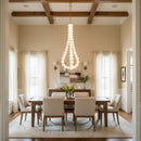 Acrylic Pearl Necklace Chandelier