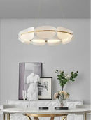Acrylic Ring Chandelier Dimmable