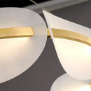 Acrylic Ring Chandelier Dimmable