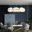 Acrylic Ring Chandelier Dimmable