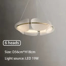 Acrylic Ring Chandelier Dimmable