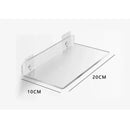 Modern vibrant acrylic wall shelf bedroom home decor