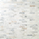 Arabescato Venato White 2"x6" Honed Marble Subway Mesh Mounted Mosaic  Tile - MSI Collection