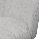 Counter Height Bar Stools 26 Inch 360 Swivel Grey Set of 3