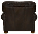 Roberto - Leather Chair - Cocoa