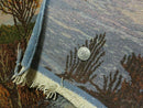 2' X 3' Vintage Handmade Pakistan Pictorial Rug Carpet Scenery Bird Tree Wow