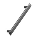 Gun Metal "Flow" T-Bar Cabinet Knob and Drawer Pull