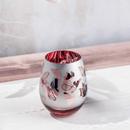 Pink Butterfly Stemless Wine Glasses