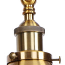 Adjustable brass gold long arm wall sconce bedroom reading light
