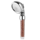 Adjustable jetting shower head bathroom high pressure filtered beads