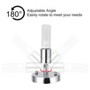 Adjustable metallic e27 ceramic screw wall lamp bedroom spotlight