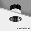 Adjustable white recessed led ceiling downlight for living room