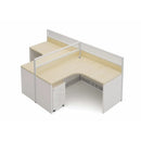 Solven · L-Shaped Cubicle Workstation