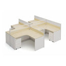 Solven · L-Shaped Cubicle Workstation