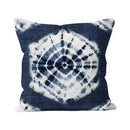 Lumbar Outdoor Pillow - Shibori Indigo