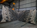Adriatic Black Bookmatching Marble Slabs Polished -Full Truckload 2 slabs bookmatching