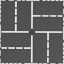 Plastic Interlocking Deck Tiles,44 Pack Patio Deck Tiles,12"x12" Square Waterproof Outdoor All Weather Use, Patio Decking Tiles for Poolside Balcony Backyard, Grey