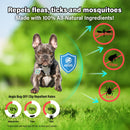 Aegis Bug-Off Clip for Dogs, Repelling Flea, Tick & Mosquito - Daisy