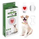 Aegis Bug-Off Clip for Dogs, Repelling Flea, Tick & Mosquito - Heart