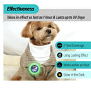 Aegis GLOW Calming Clip for Dog | 100% Natural Oil Helps your Dogs feel Safe and Happy
