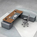 Audley · Modern L-Shaped Executive Desk