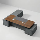 Audley · Modern L-Shaped Executive Desk