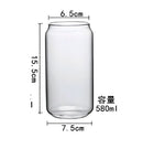 Aesthetic drinking glasses set with lids and straws for kitchen