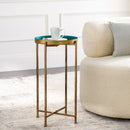 Klam Aqua End Table